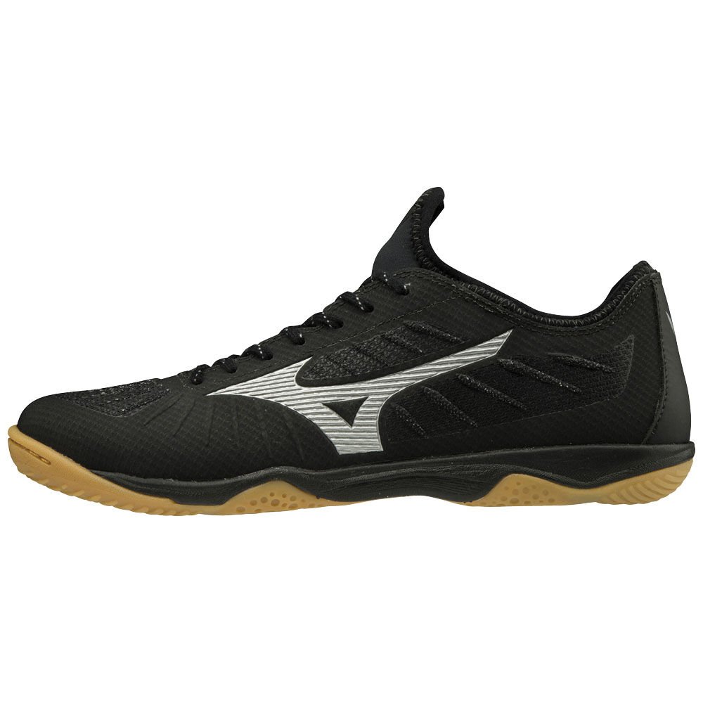 Scarpe Calcio Mizuno REBULA SALA ELITE IN Donna - Nere/Argento - 81396-OTXP